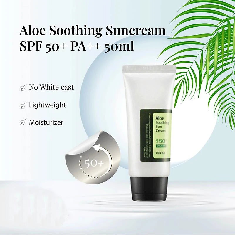 COSRX Aloe Vera Sun Cream | Aloe Vera SPF50 Cream | Ecensia Skincare